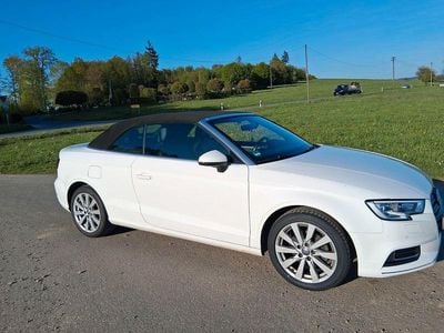 Usata Audi A3 Cabriolet Design 150 CV (110 kW) 2019 Bianco Cabrio
