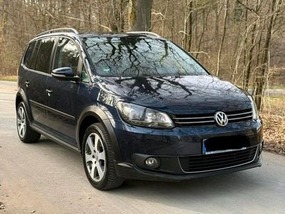 Gebraucht VW Touran Cross Highline 177 PS (130 kW) 2012 Blau Van / Kleinbus