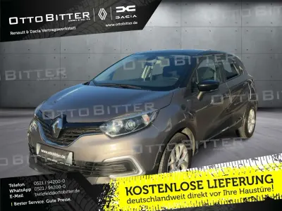 Gebraucht Renault Captur LIMITED 90 PS (66 kW) 2018 Stahlgrau / dach blackpearl SUV