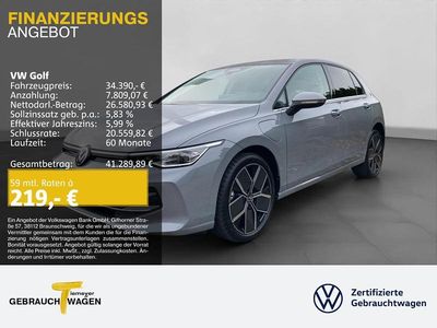 Gebraucht VW Golf VIII Style 204 PS (150 kW) 2025 Grau Limousine