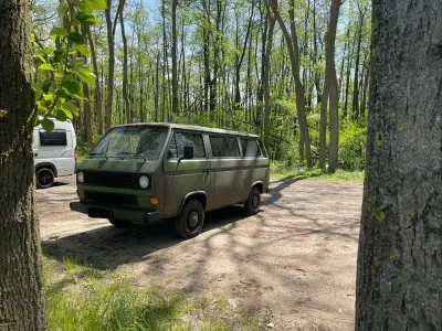 Gebraucht VW T3 57 PS (41 kW) 1990 Grün Van