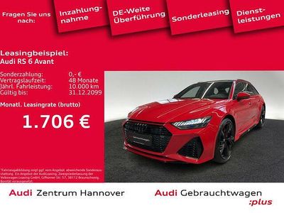 Gebraucht Audi RS6 Ambiente 600 PS (441 kW) 2022 Tangorot metallic Kombi
