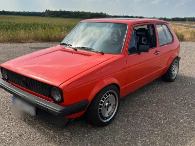 Gebraucht VW Golf I GTI 109 PS (80 kW) 1982 Orange Kleinwagen