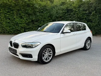 Gebraucht BMW 116 Advantage 116 PS (85 kW) 2015 Weiß Kleinwagen