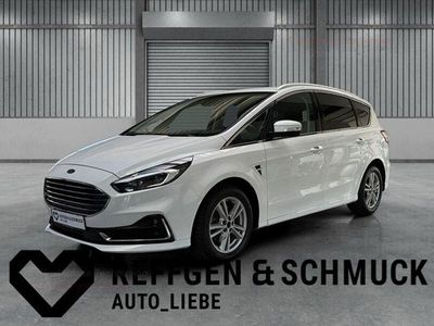 Gebraucht Ford S-MAX Titanium 190 PS (139 kW) 2021 Weiß Van / Kleinbus
