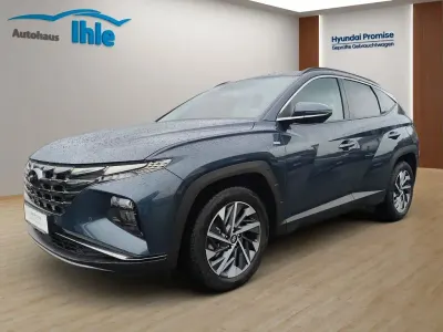 Gebraucht Hyundai Tucson Trend 150 PS (110 kW) 2024 Teal blue SUV