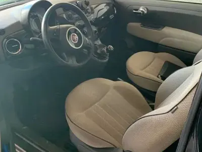 Gebraucht Fiat 500 Lounge 69 PS (50 kW) 2012 Blau Kleinwagen