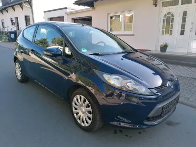 Gebraucht Ford Fiesta 60 PS (44 kW) 2008 Blau Kleinwagen