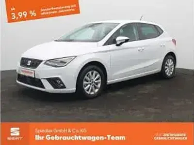 Gebraucht Seat Ibiza Style 116 PS (85 kW) 2025 "nevada" weiss Limousine