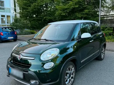 Gebraucht Fiat 500L Trekking 85 PS (62 kW) 2014 Grün Van / Kleinbus