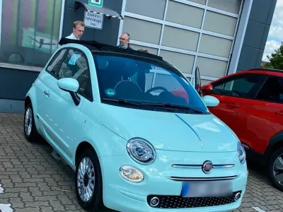Gebraucht Fiat 500C 69 PS (50 kW) 2020 Grün Cabrio