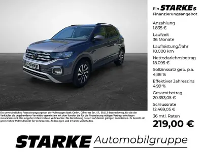 Gebraucht VW T-Cross Active 110 PS (80 kW) 2022 Grau SUV
