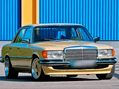 Gebraucht Mercedes 280 SE 185 PS (136 kW) 1977 Gelb Limousine