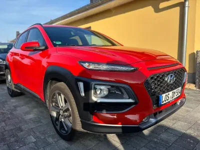 Gebraucht Hyundai Kona Premium 177 PS (130 kW) 2019 Rot SUV