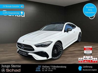 Gebraucht Mercedes CLE220 AMG 197 PS (144 kW) 2023 Unilack polarweiß Coupé