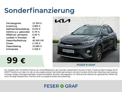 Gebraucht Kia Stonic Vision 101 PS (74 kW) 2020 Graphite grau SUV