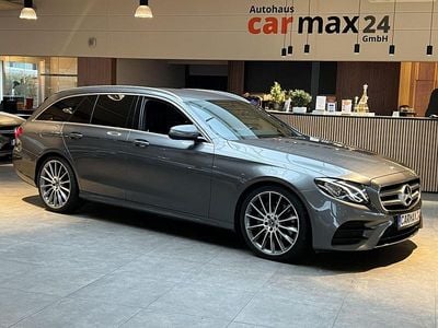Gebraucht Mercedes E220 AMG line 194 PS (142 kW) 2018 Selenitgrau  metalliclack Kombi