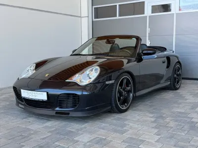 Gebraucht Porsche 996 Turbo 420 PS (308 kW) 2004 Atlasgrau Cabrio