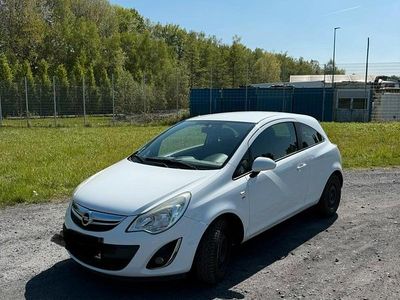 Gebraucht Opel Corsa Eco 69 PS (50 kW) 2011 Weiß Kleinwagen