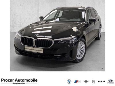 Schwarz Gebraucht 2022 BMW 520 Sport Line Kombi | 31.880 € (Guter Preis)