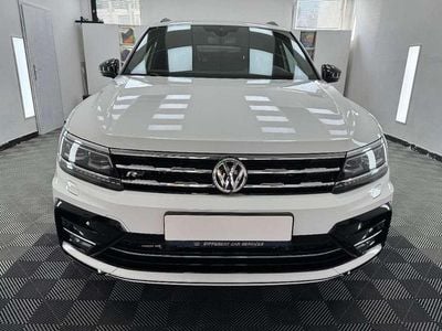 Gebraucht VW Tiguan Allspace Highline 200 PS (147 kW) 2021 Weiß SUV