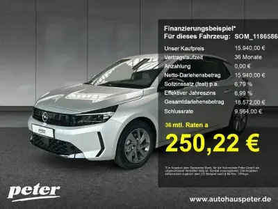 Nowe Opel Corsa Edition 101 KM (74 kW) 2025 Srebrny Hatchback