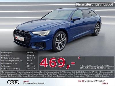 Blau Gebraucht 2025 Audi A6 S-Line Kombi | 53.980 € (Teuer)