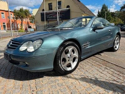 Blau Gebraucht 2002 Mercedes SL500 Cabrio | 15.990 €