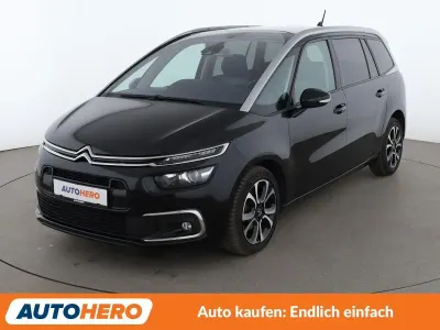 Gebraucht Citroën C4 SpaceTourer PureTech 131 PS (96 kW) 2020 Schwarz Van / Kleinbus
