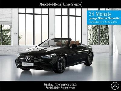 Gebraucht Mercedes CLE200 AMG line 204 PS (150 kW) 2024 Lack obsidianschwarz Cabrio