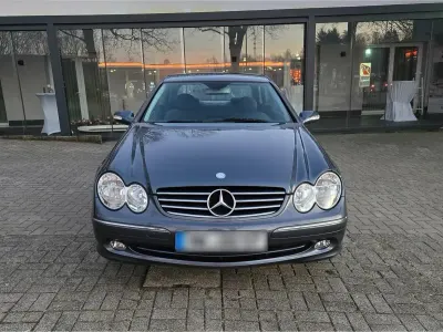 Brugt Mercedes CLK200 163 HK (119 kW) 2004 Blå Coupe