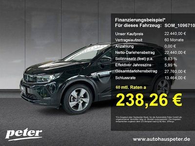 Gebraucht Opel Grandland X GS Line 131 PS (96 kW) 2024 Schwarz SUV