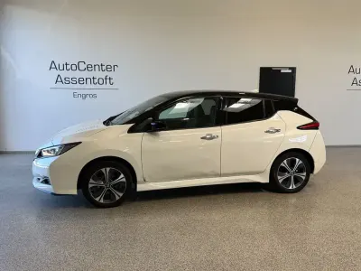 Brugt Nissan Leaf Tekna 160 kW (218 HK) 2020 Hvid Hatchback