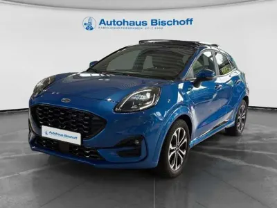 Gebraucht Ford Puma 125 PS (91 kW) 2022 Desert island blue metallic (metallic) SUV