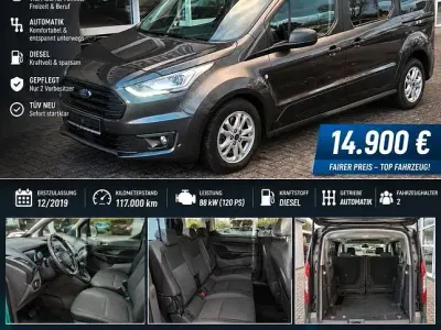 Gebraucht Ford Transit Connect Trend 120 PS (88 kW) 2019 Grau Van / Kleinbus