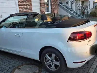 Gebraucht VW Golf Cabriolet 105 PS (77 kW) 2013 Weiß Cabrio