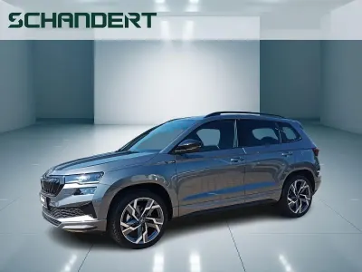 Neu Skoda Karoq SportLine 190 PS (139 kW) 2026 Graphitegrau metallic SUV