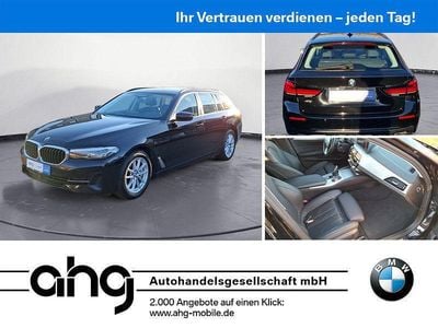 Schwarz Gebraucht 2022 BMW 530 Sport Line Kombi | 33.860 € (Superpreis)