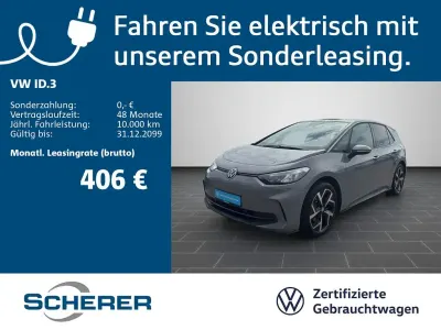 Brugt VW ID.3 Pro 150 kW (204 HK) 2024 Grå Hatchback