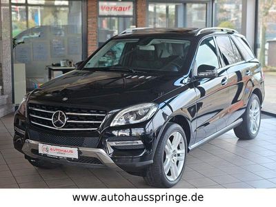 Gebraucht Mercedes ML350 258 PS (189 kW) 2012 Obsidianschwarz  metalliclack SUV