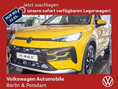 Nowe VW T-Roc Cabriolet Life 116 KM (85 kW) 2026 Żółty SUV