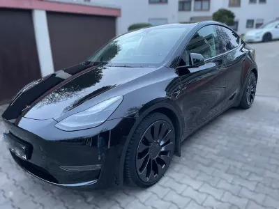 Occasion Tesla Model Y Performance 392 kW (534 PK) 2023 Zwart SUV