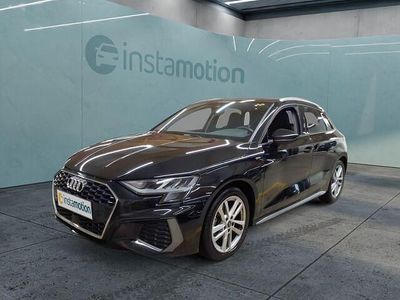 Schwarz Gebraucht 2024 Audi A3 S-Line Limousine | 36.630 € (Fairer Preis)