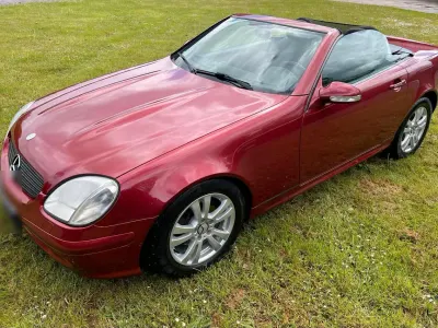 Gebraucht Mercedes SLK200 163 PS (119 kW) 2000 Rot Cabrio