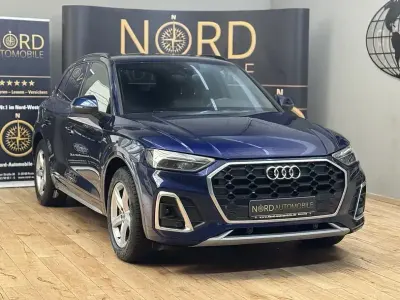 Gebraucht Audi Q5 S-Line 163 PS (119 kW) 2022 Navarrablau metallic (metallic) SUV