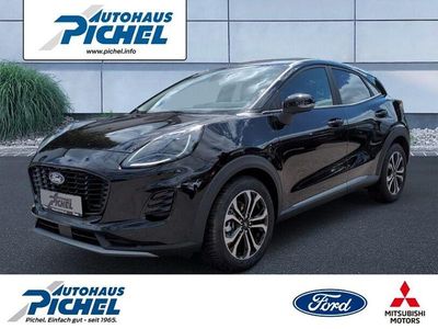 Obsidianschwarz metallic Neu 2025 Ford Puma Titanium SUV | 25.695 €