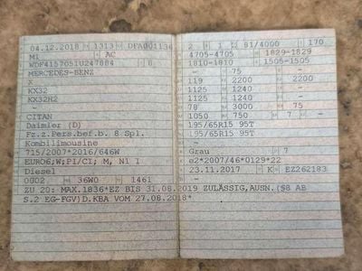 Gebraucht Mercedes Citan 111 110 PS (80 kW) 2018 Kombi