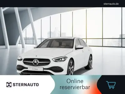 Gebraucht Mercedes C200 Avantgarde 204 PS (150 kW) 2022 Polarweiß uni Limousine