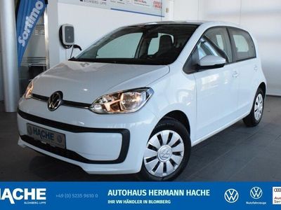 Polsterfarbe: schwarz Gebraucht 2021 VW up! Move Kleinwagen | 10.980 € (Fairer Preis)