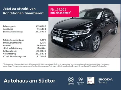 Gebraucht VW T-Roc Cabriolet R-line 150 PS (110 kW) 2025 Deep black perleffekt SUV